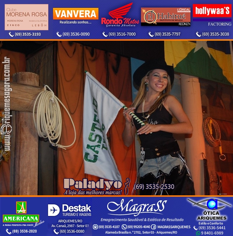 VAMOS LEMBRAR XXI Baile do Cowboy em Ariquemes 2010