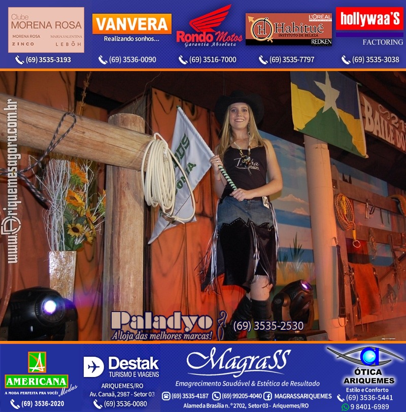 VAMOS LEMBRAR XXI Baile do Cowboy em Ariquemes 2010