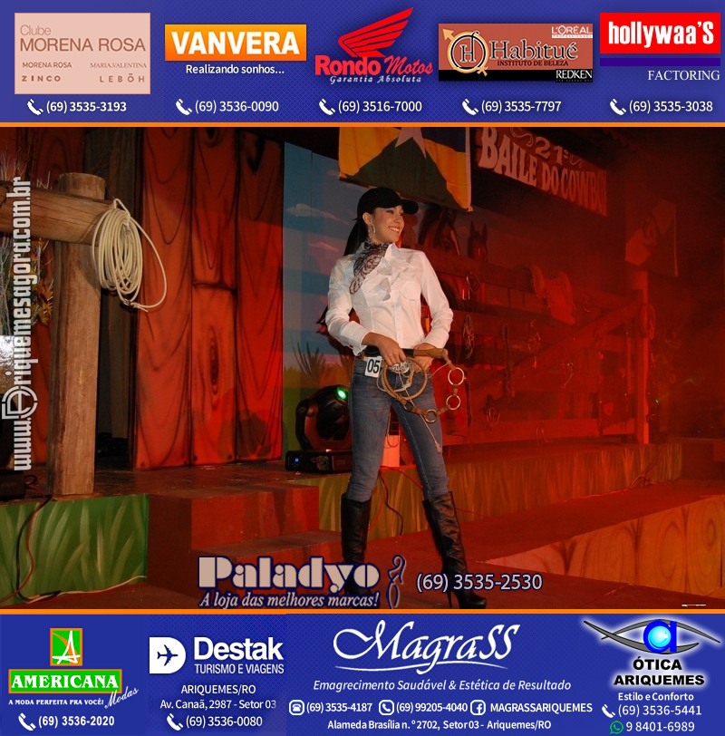 VAMOS LEMBRAR XXI Baile do Cowboy em Ariquemes 2010