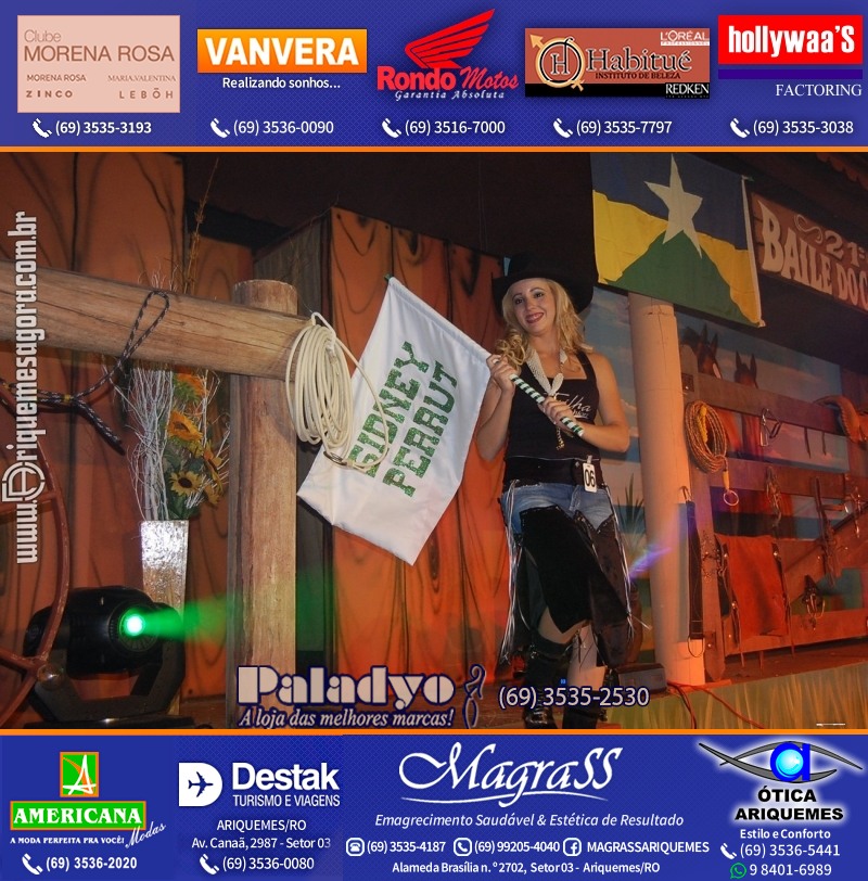 VAMOS LEMBRAR XXI Baile do Cowboy em Ariquemes 2010