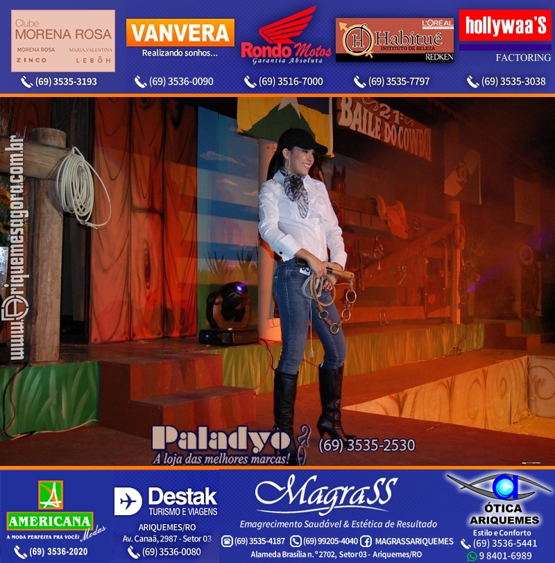 VAMOS LEMBRAR XXI Baile do Cowboy em Ariquemes 2010