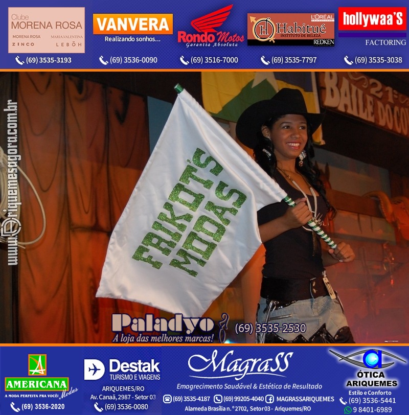 VAMOS LEMBRAR XXI Baile do Cowboy em Ariquemes 2010