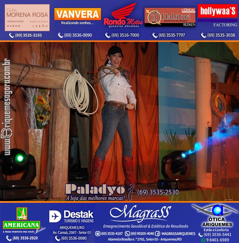 VAMOS LEMBRAR XXI Baile do Cowboy em Ariquemes 2010