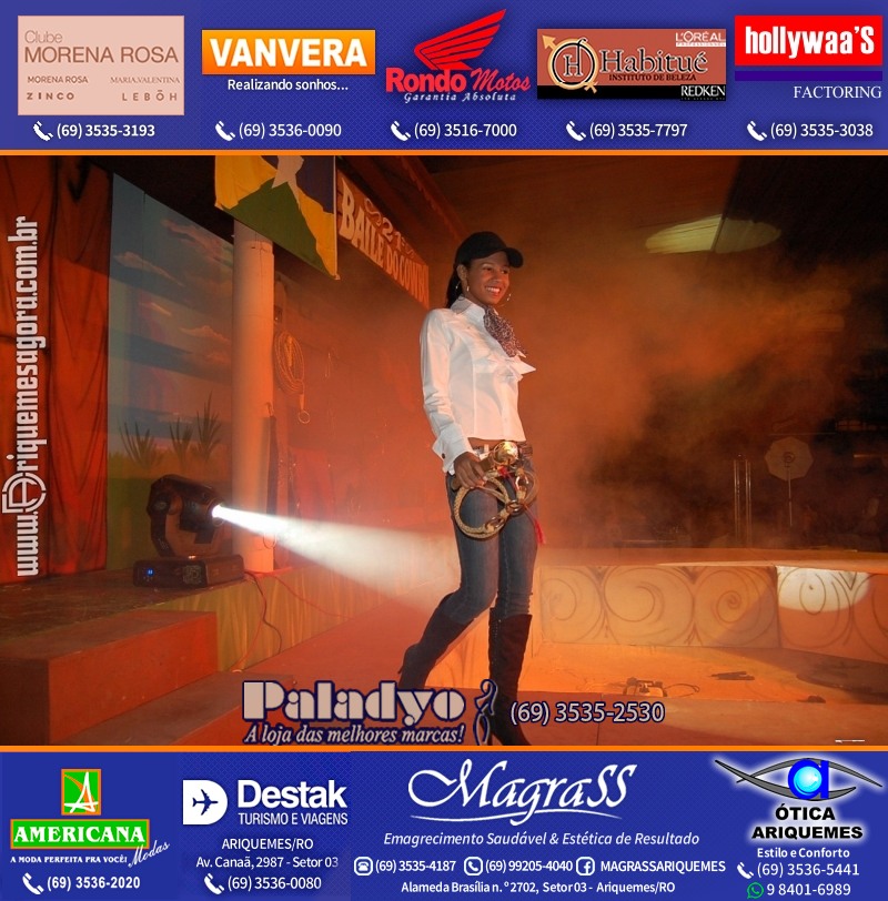 VAMOS LEMBRAR XXI Baile do Cowboy em Ariquemes 2010
