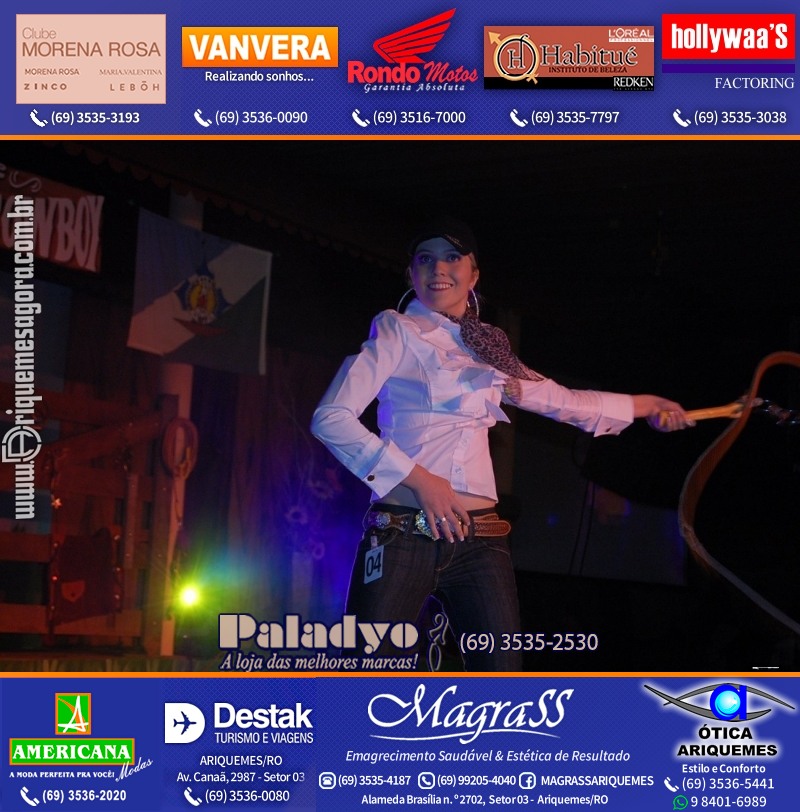 VAMOS LEMBRAR XXI Baile do Cowboy em Ariquemes 2010