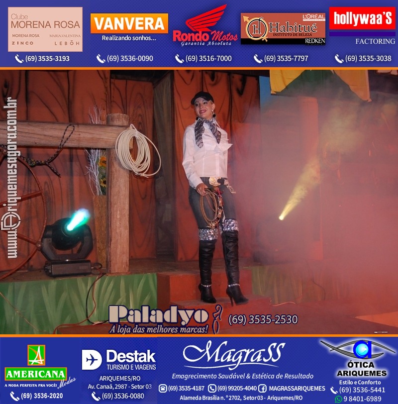 VAMOS LEMBRAR XXI Baile do Cowboy em Ariquemes 2010