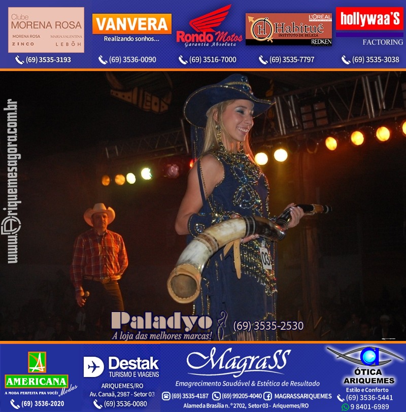 VAMOS LEMBRAR XXI Baile do Cowboy em Ariquemes 2010