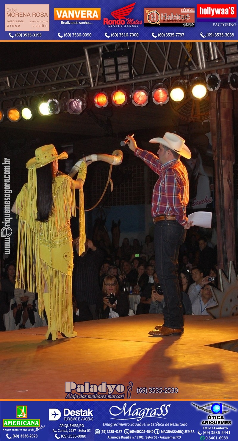 VAMOS LEMBRAR XXI Baile do Cowboy em Ariquemes 2010