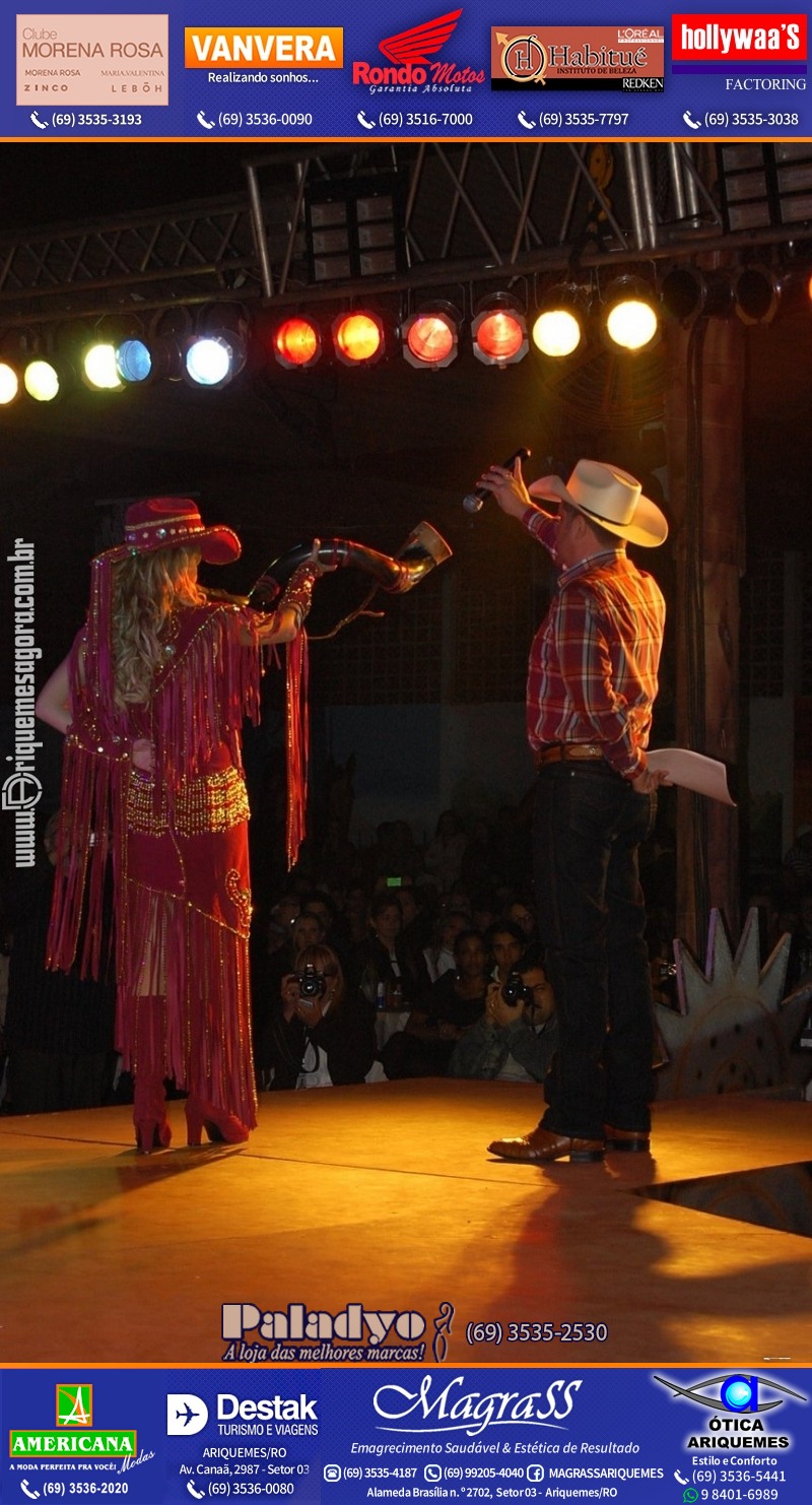 VAMOS LEMBRAR XXI Baile do Cowboy em Ariquemes 2010