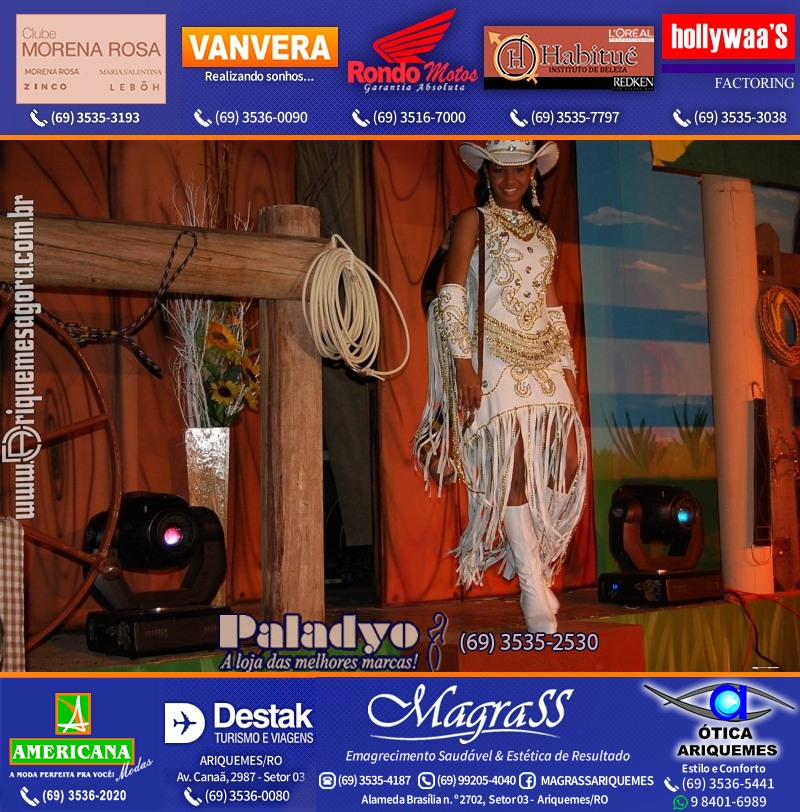 VAMOS LEMBRAR XXI Baile do Cowboy em Ariquemes 2010
