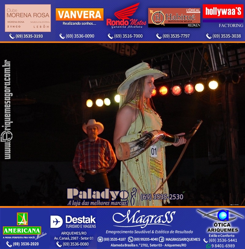 VAMOS LEMBRAR XXI Baile do Cowboy em Ariquemes 2010