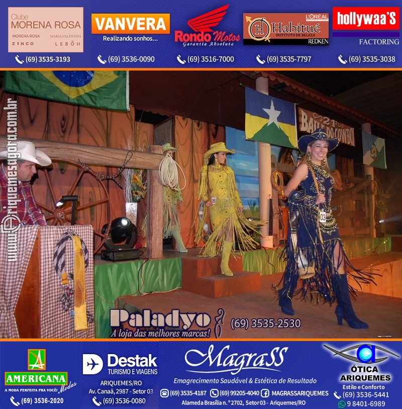 VAMOS LEMBRAR XXI Baile do Cowboy em Ariquemes 2010