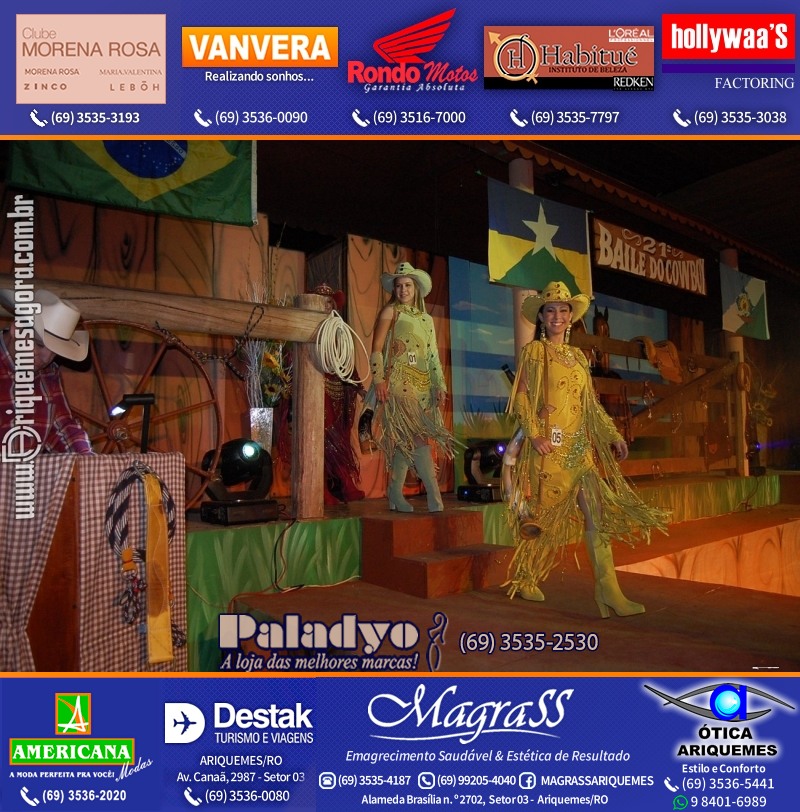 VAMOS LEMBRAR XXI Baile do Cowboy em Ariquemes 2010
