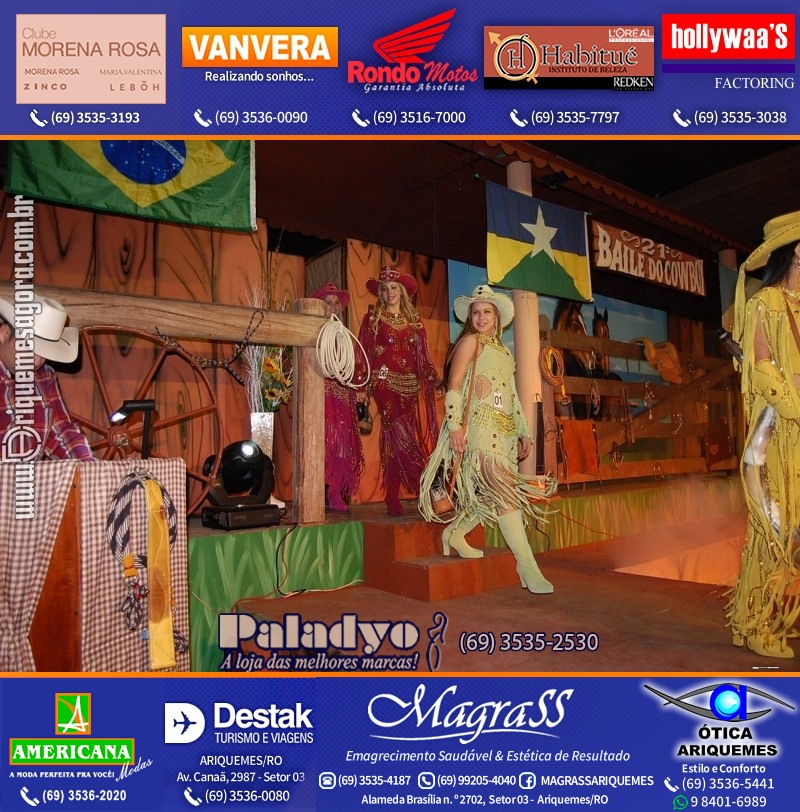 VAMOS LEMBRAR XXI Baile do Cowboy em Ariquemes 2010