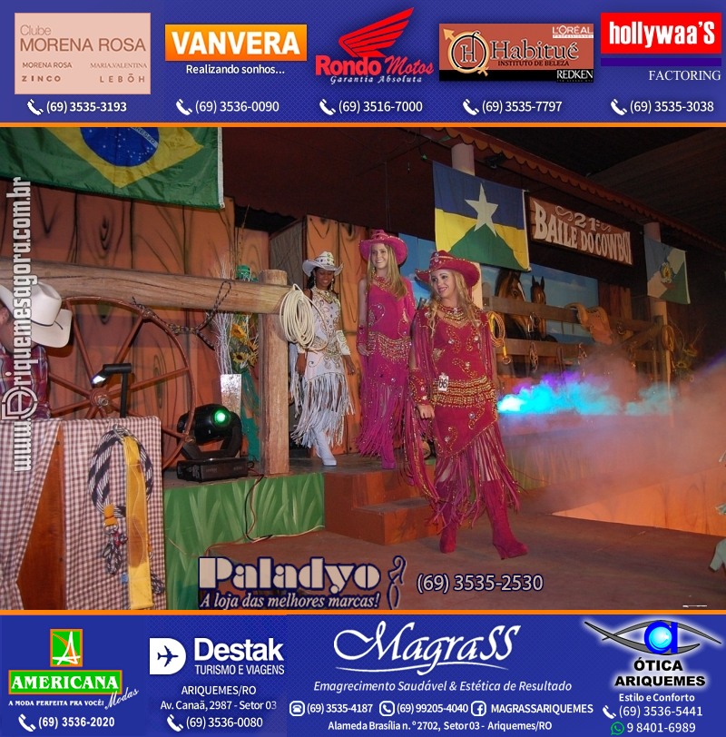 VAMOS LEMBRAR XXI Baile do Cowboy em Ariquemes 2010
