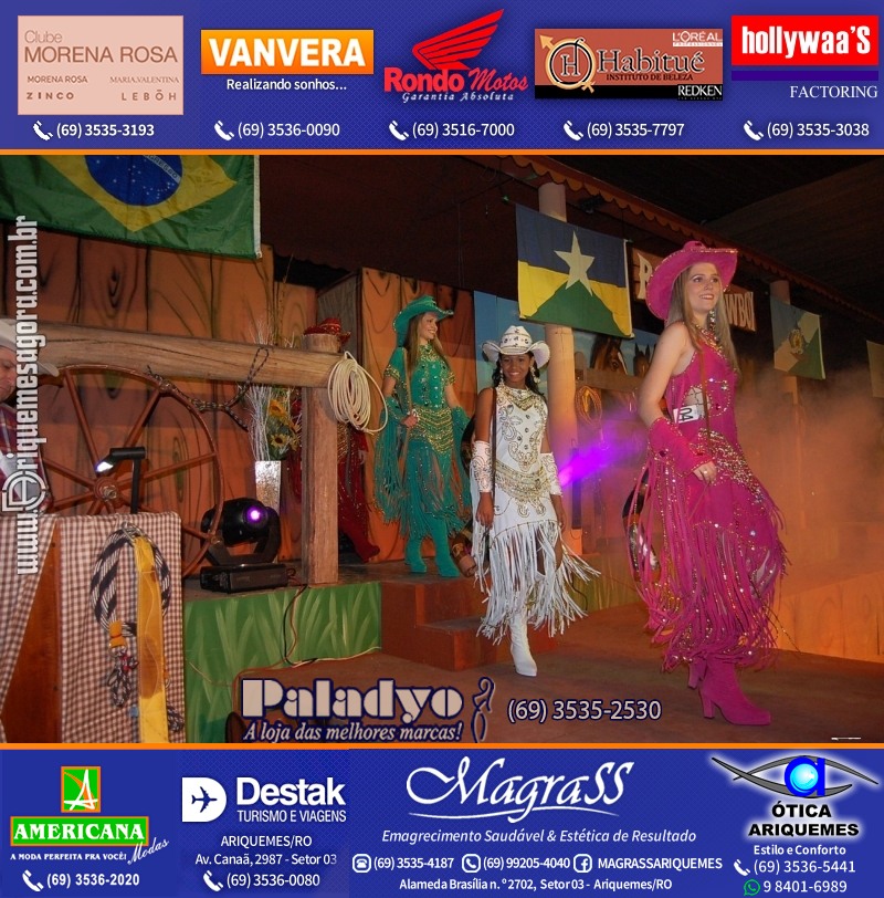 VAMOS LEMBRAR XXI Baile do Cowboy em Ariquemes 2010