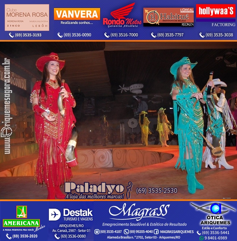 VAMOS LEMBRAR XXI Baile do Cowboy em Ariquemes 2010