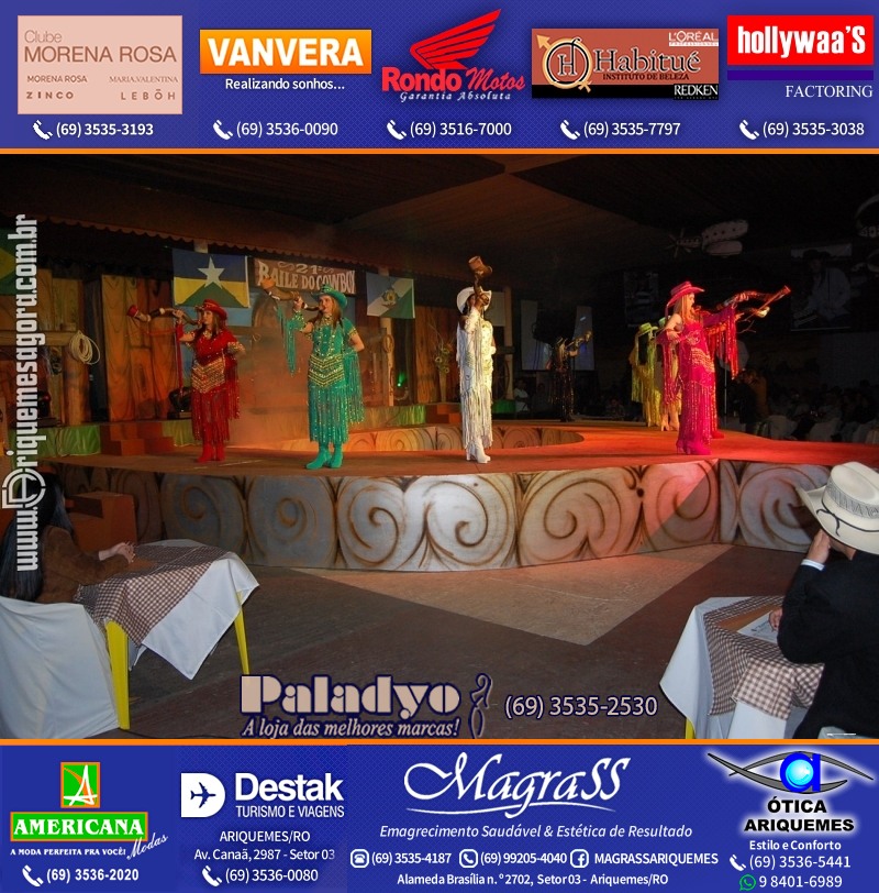 VAMOS LEMBRAR XXI Baile do Cowboy em Ariquemes 2010