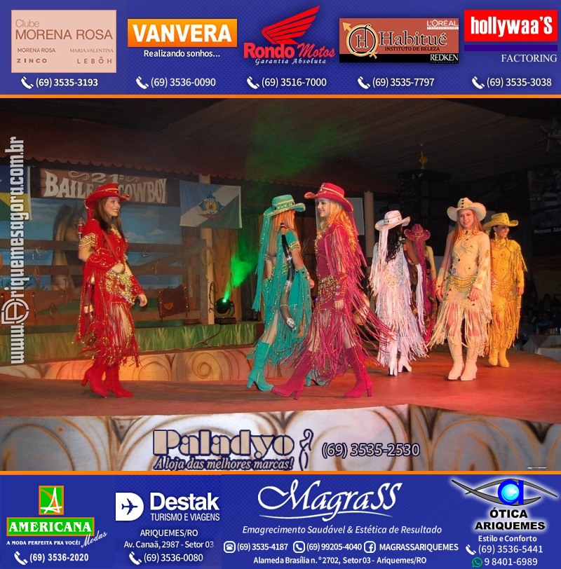 VAMOS LEMBRAR XXI Baile do Cowboy em Ariquemes 2010
