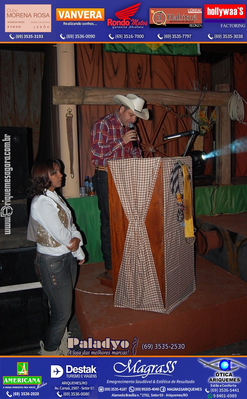 VAMOS LEMBRAR XXI Baile do Cowboy em Ariquemes 2010