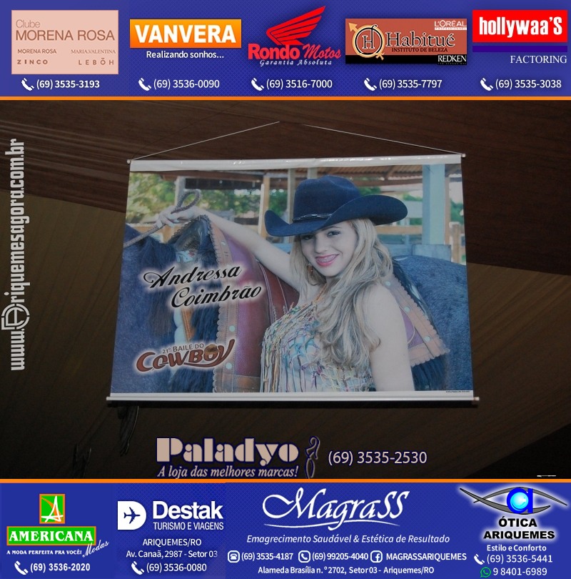 VAMOS LEMBRAR XXI Baile do Cowboy em Ariquemes 2010