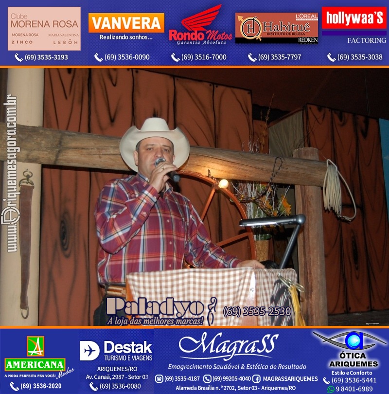 VAMOS LEMBRAR XXI Baile do Cowboy em Ariquemes 2010