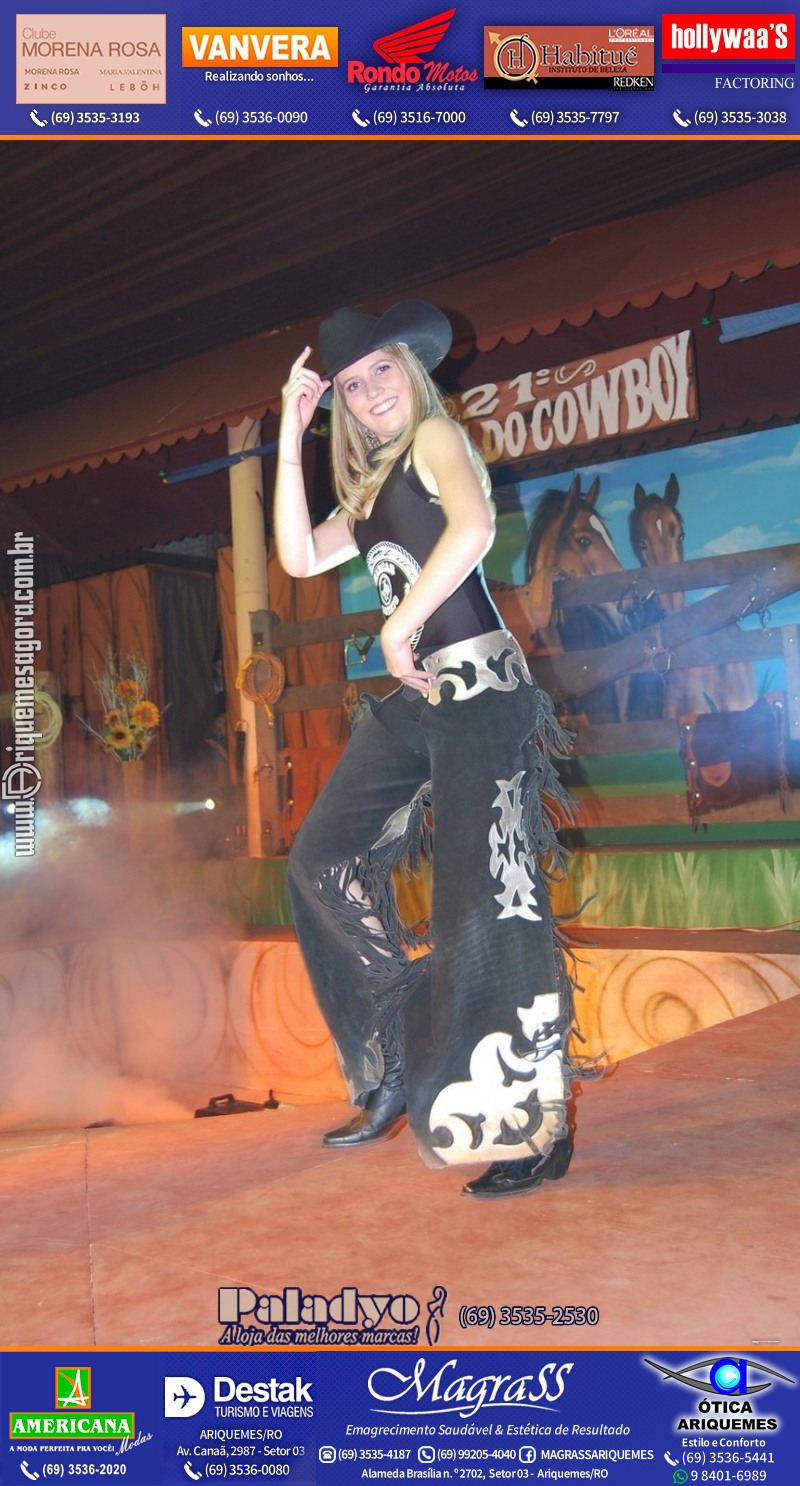 VAMOS LEMBRAR XXI Baile do Cowboy em Ariquemes 2010