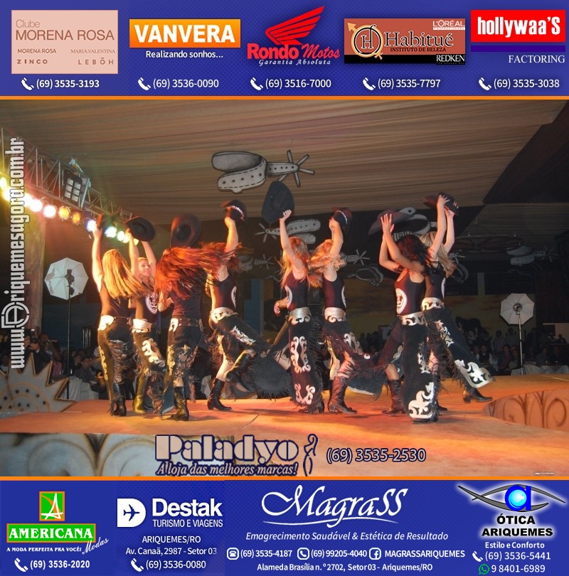 VAMOS LEMBRAR XXI Baile do Cowboy em Ariquemes 2010