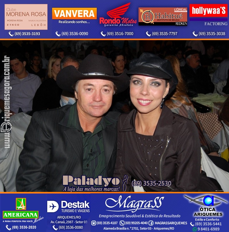 VAMOS LEMBRAR XXI Baile do Cowboy em Ariquemes 2010