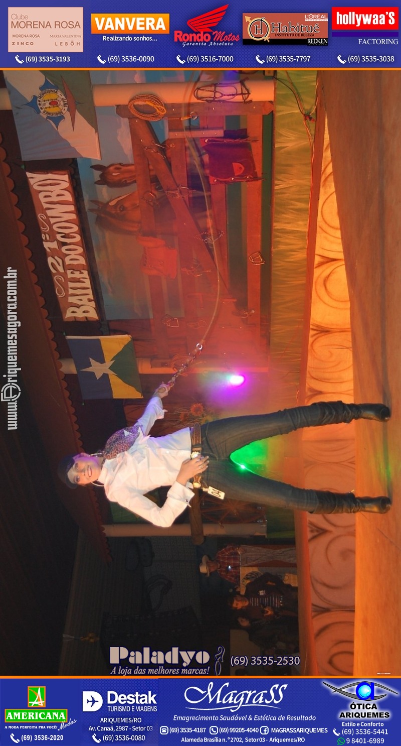 VAMOS LEMBRAR XXI Baile do Cowboy em Ariquemes 2010