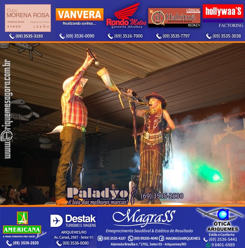 VAMOS LEMBRAR XXI Baile do Cowboy em Ariquemes 2010