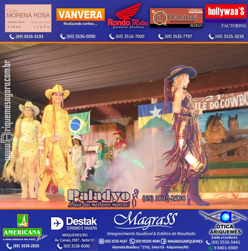 VAMOS LEMBRAR XXI Baile do Cowboy em Ariquemes 2010