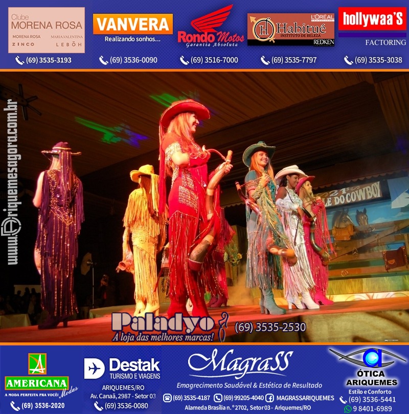 VAMOS LEMBRAR XXI Baile do Cowboy em Ariquemes 2010