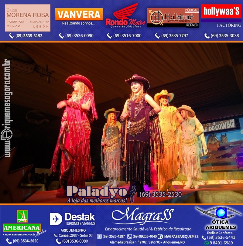 VAMOS LEMBRAR XXI Baile do Cowboy em Ariquemes 2010