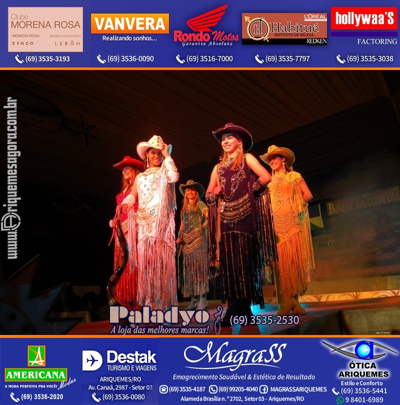 VAMOS LEMBRAR XXI Baile do Cowboy em Ariquemes 2010