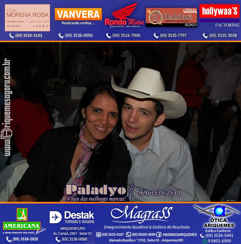 VAMOS LEMBRAR XXI Baile do Cowboy em Ariquemes 2010