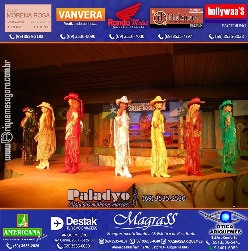 VAMOS LEMBRAR XXI Baile do Cowboy em Ariquemes 2010