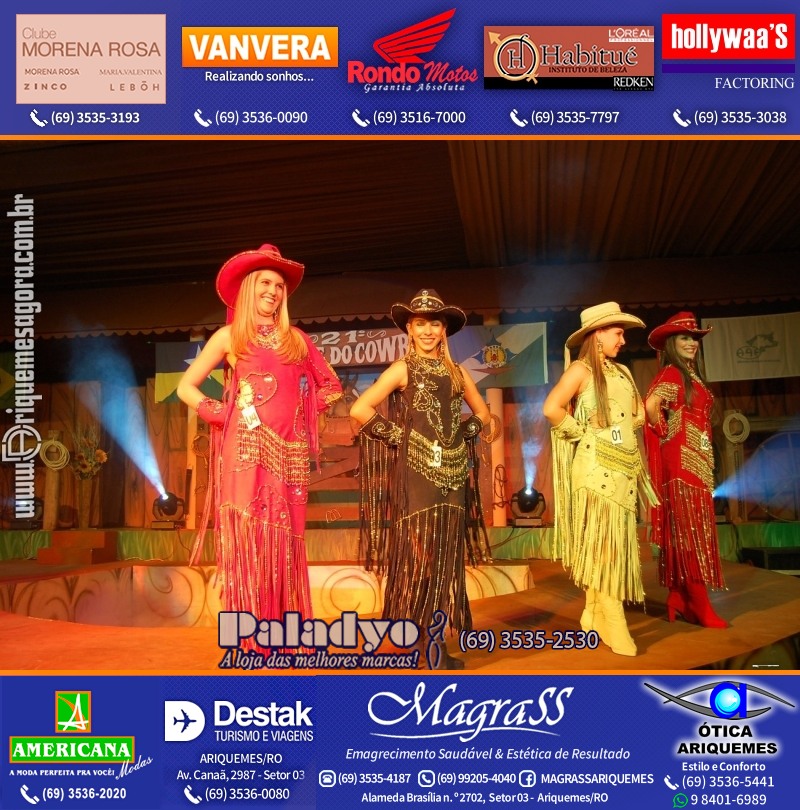 VAMOS LEMBRAR XXI Baile do Cowboy em Ariquemes 2010