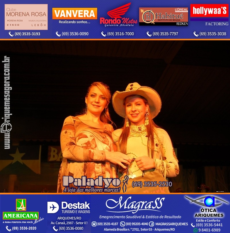 VAMOS LEMBRAR XXI Baile do Cowboy em Ariquemes 2010