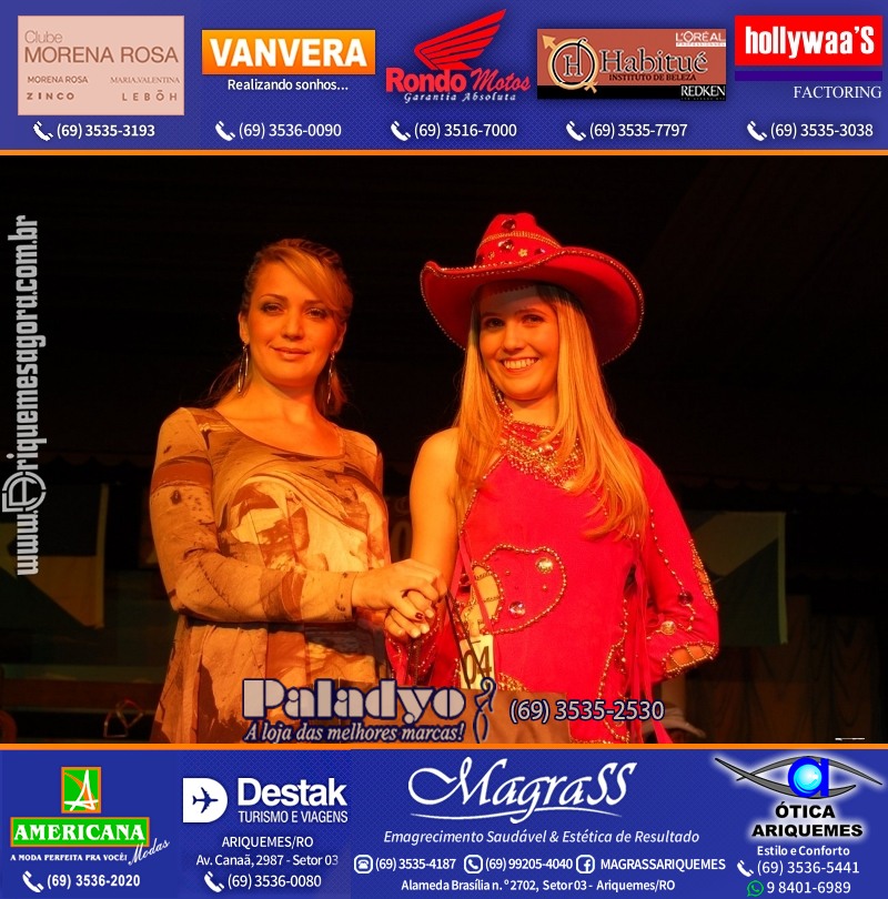 VAMOS LEMBRAR XXI Baile do Cowboy em Ariquemes 2010