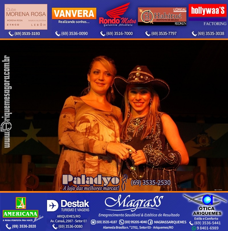 VAMOS LEMBRAR XXI Baile do Cowboy em Ariquemes 2010