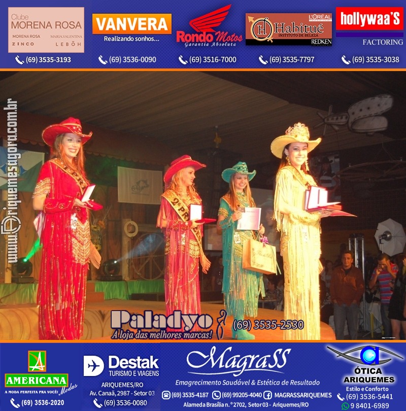 VAMOS LEMBRAR XXI Baile do Cowboy em Ariquemes 2010