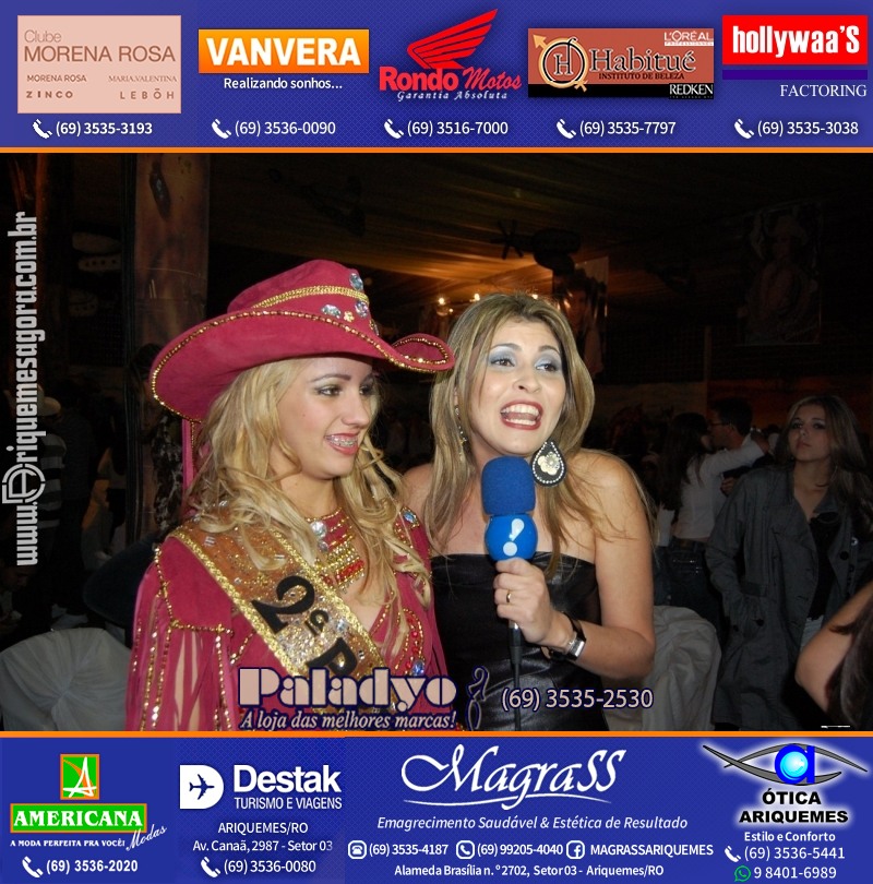 VAMOS LEMBRAR XXI Baile do Cowboy em Ariquemes 2010