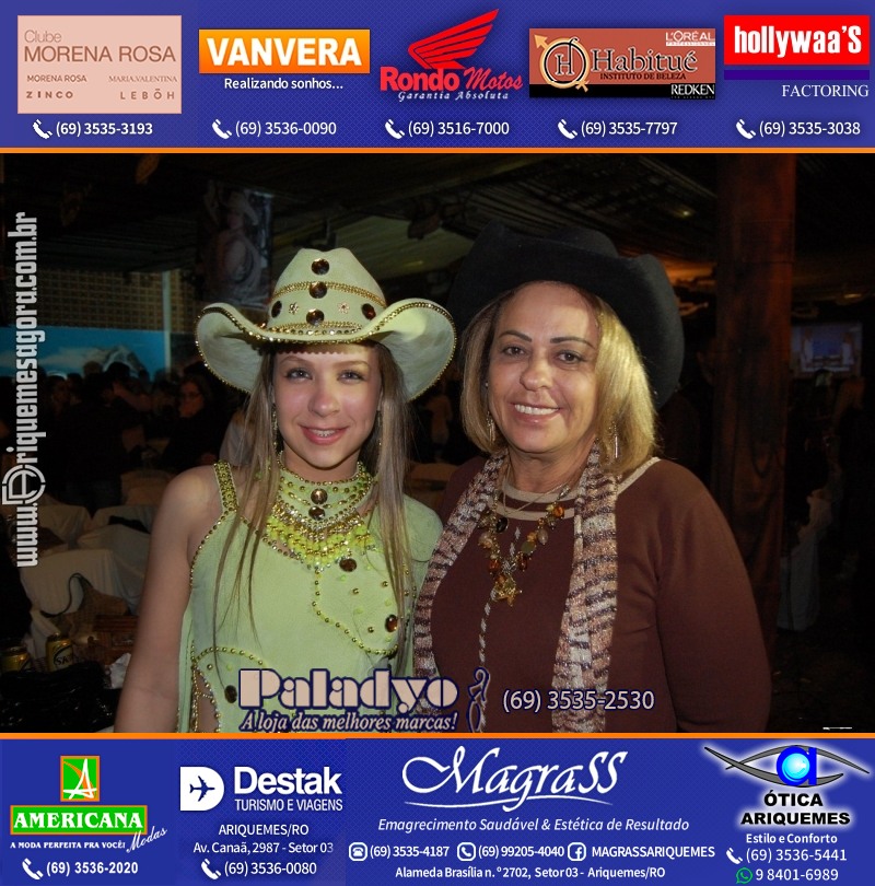 VAMOS LEMBRAR XXI Baile do Cowboy em Ariquemes 2010