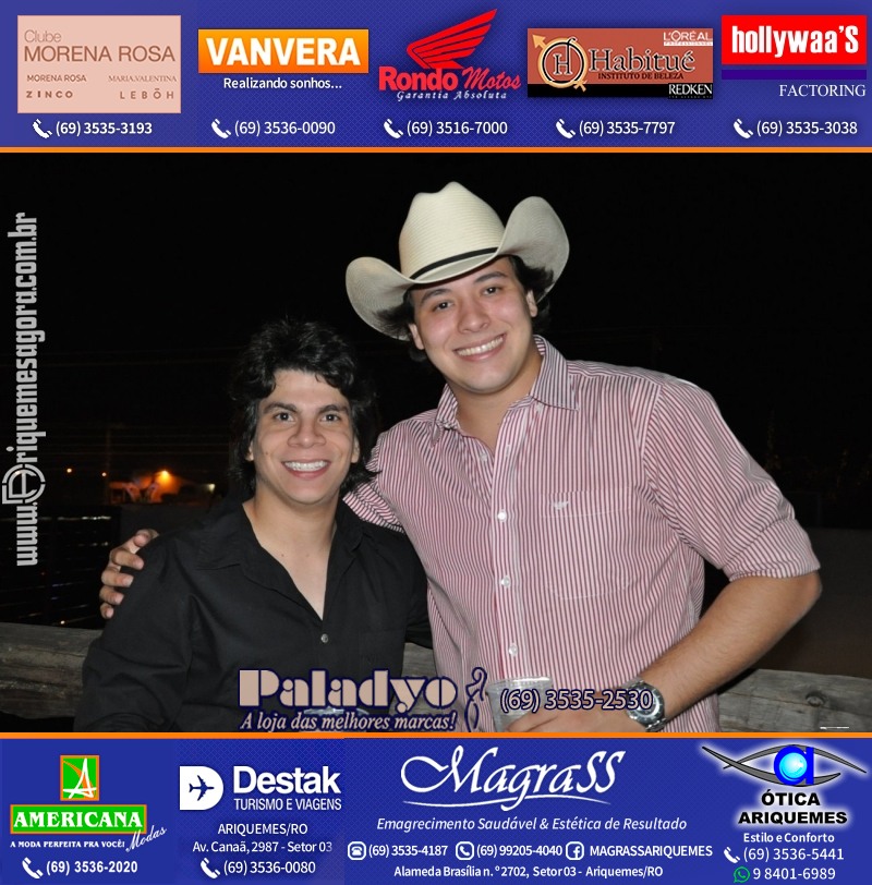 VAMOS LEMBRAR Cowboy Eletrônico 2013 na V8