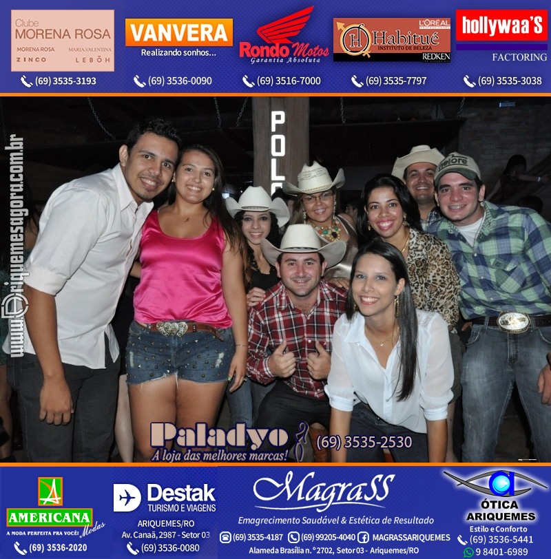 VAMOS LEMBRAR Cowboy Eletrônico 2013 na V8
