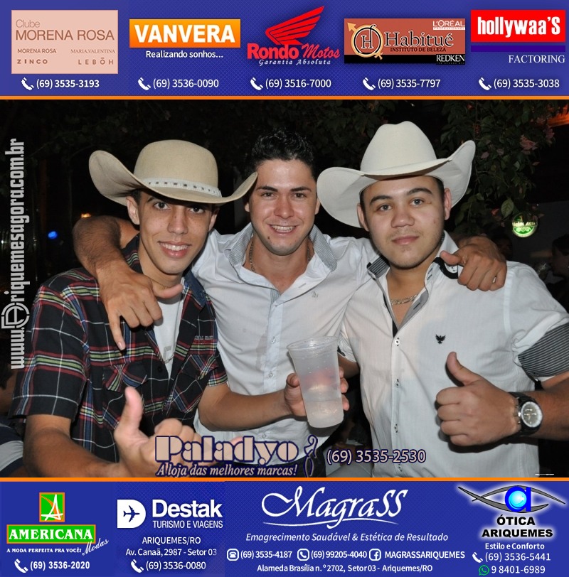 VAMOS LEMBRAR Cowboy Eletrônico 2013 na V8