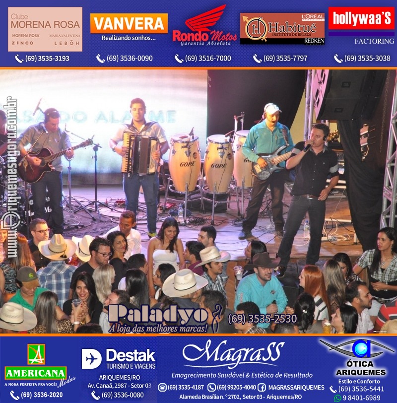 VAMOS LEMBRAR Cowboy Eletrônico 2013 na V8