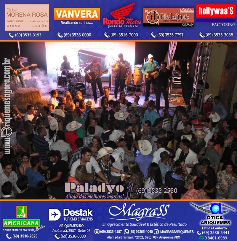 VAMOS LEMBRAR Cowboy Eletrônico 2013 na V8