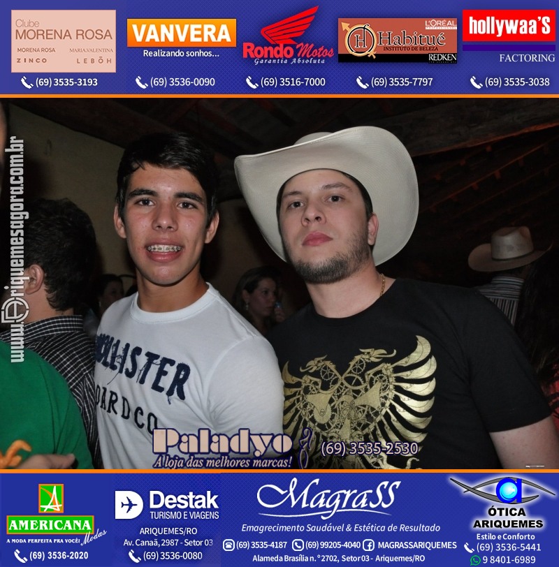 VAMOS LEMBRAR Cowboy Eletrônico 2013 na V8